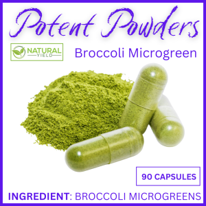 Potent Powder Broccoli Microgreen 90 Capsules