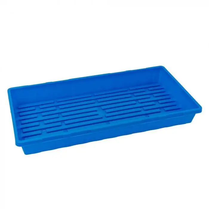 Blue 1020 No Hole Deep Tray
