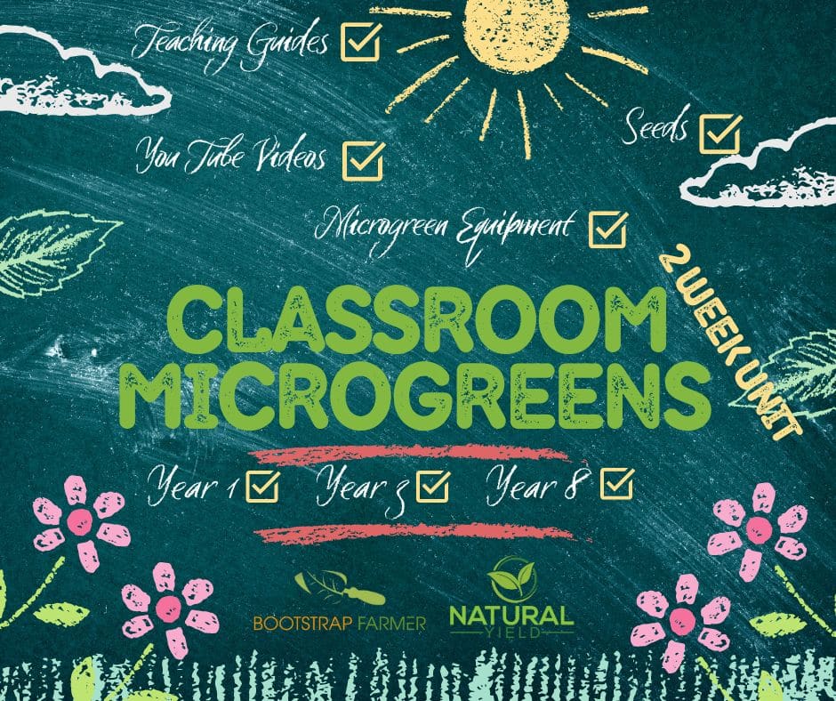 Classroom Microgreens Bundle, Microgreens, Sprouts Kits &Amp; Trays, Microgreen Kits &Amp; Trays