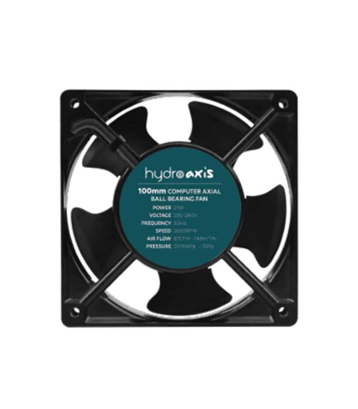 COMPUTER FAN W/LEAD 100MM