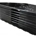 Bootstrap Farmer Shallow Extra Strength 1020 Microgreen Trays With Holes Black