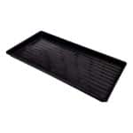 Bootstrap Farmer Shallow Extra Strength 1020 Microgreen Trays No Holes Black