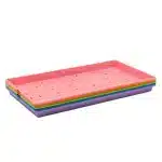 1020 Shallow With Holes Rainbow Trays