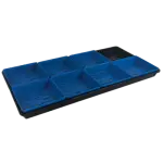 1020 Black Shallow Tray 5x5 Blue (2)