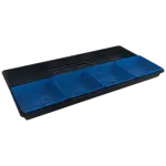 1020 Black Shallow Tray 5x5 Blue (3)