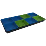 1020 Black Shallow Tray 5x5 Blue Green (2)