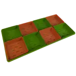 1020 Green 5x5 Orange and Green 400x400