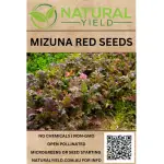 Mizuna Red Seeds
