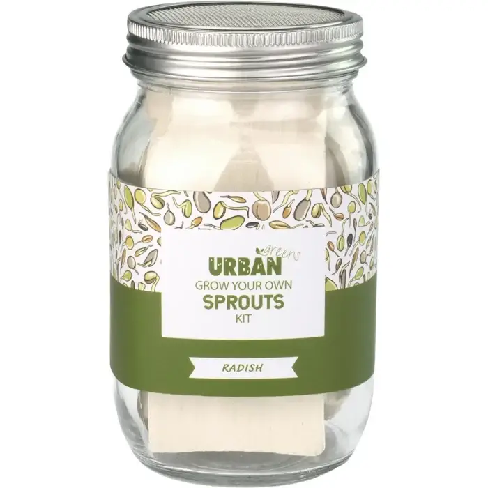 Urban Greens Radish Sprouts Kit - Image 1
