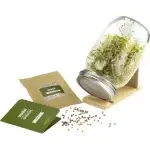 Urban Greens Grow Your Own Sprouts Kit Radish Open