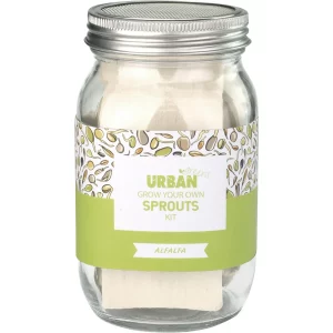 Urban Greens Grow Your Own Sprouts Kit Alfalfa