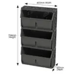 Gro-Wall Slim Pro Dimensions