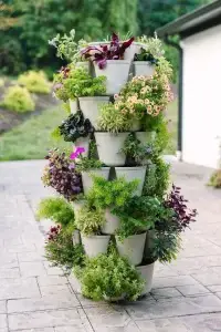 Greenstalk Vertical Planter 7 Tier Stone