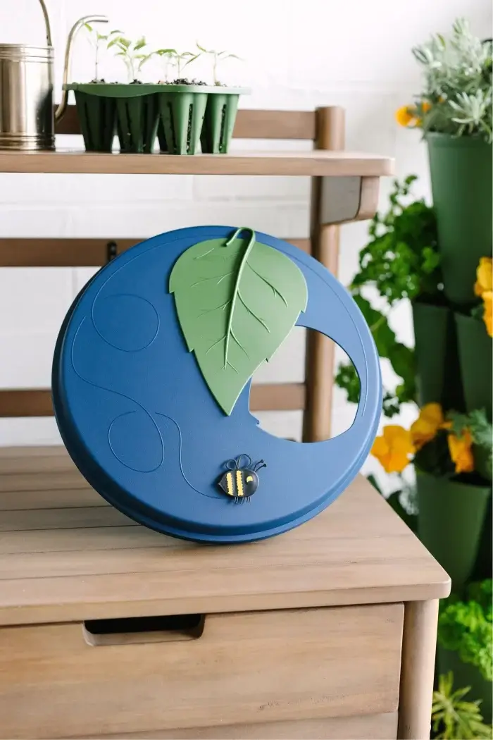 Greenstalk Garden Lid Blueberry Open