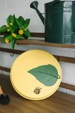 Greenstalk Garden Lid Yellow Closed
