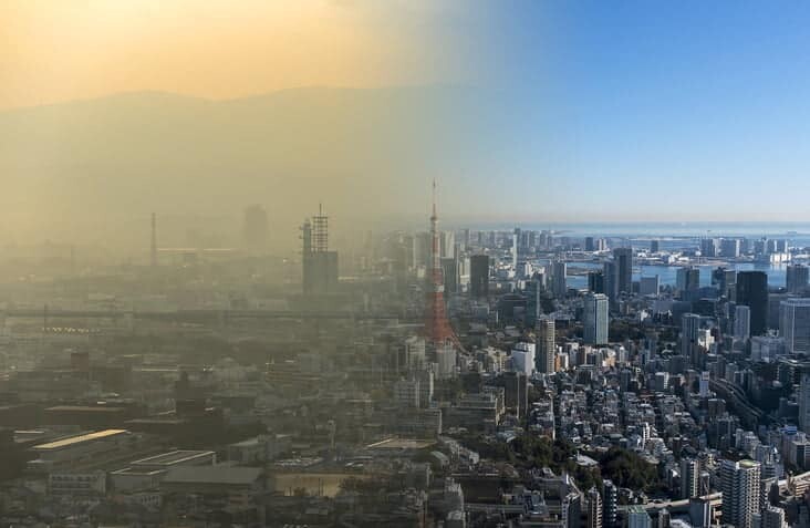 Toxins And Nutrient Deficiency In The Modern World | Natural Yield Juylj3J9 A4Spaoa0 Clean And Dirty Air Over A Big City | Natural Yield