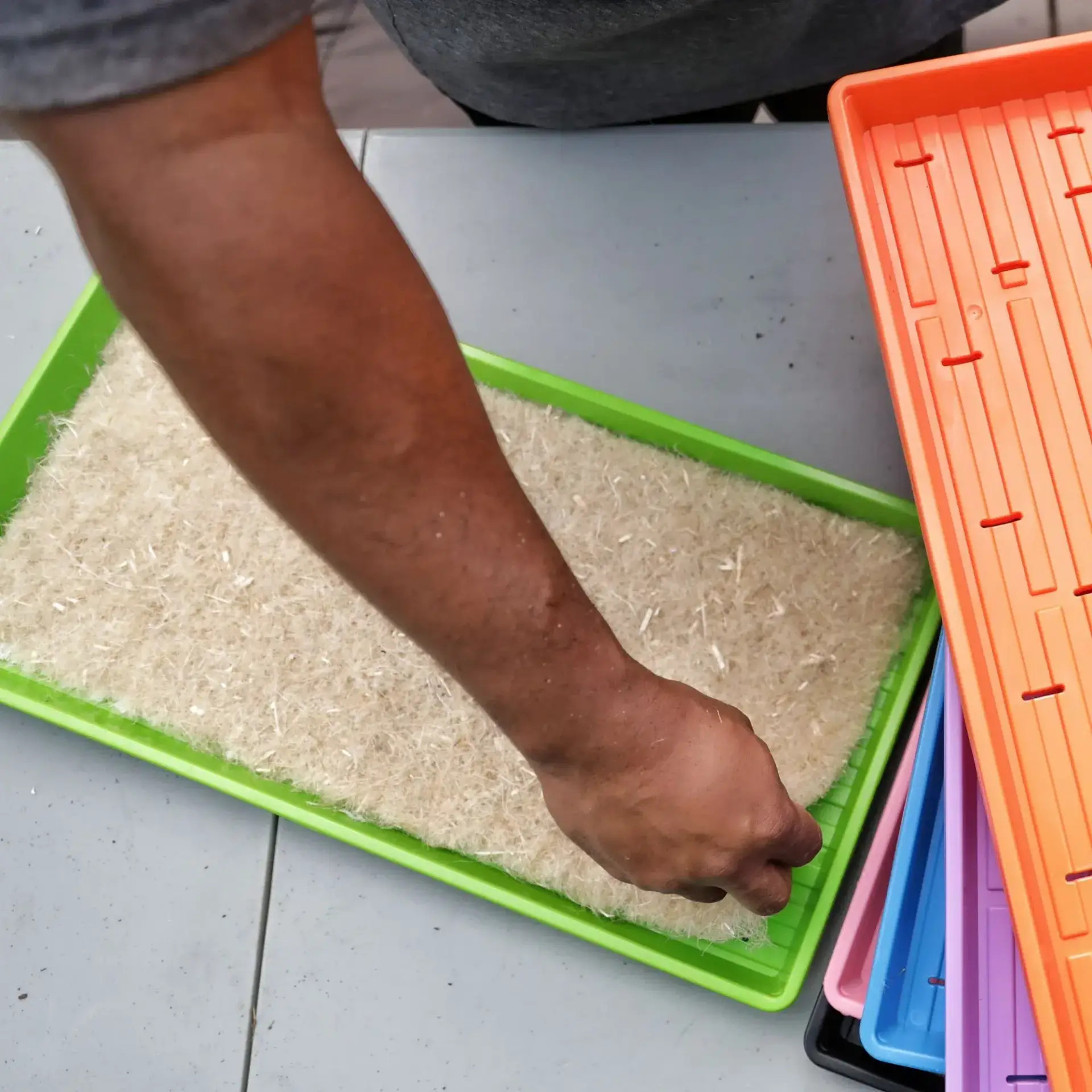 Hemp Grow Mats For 1020 Trays | 10 Mats - Image 6