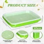 Seed Sprouter Tray With Drain Holes - Image 2